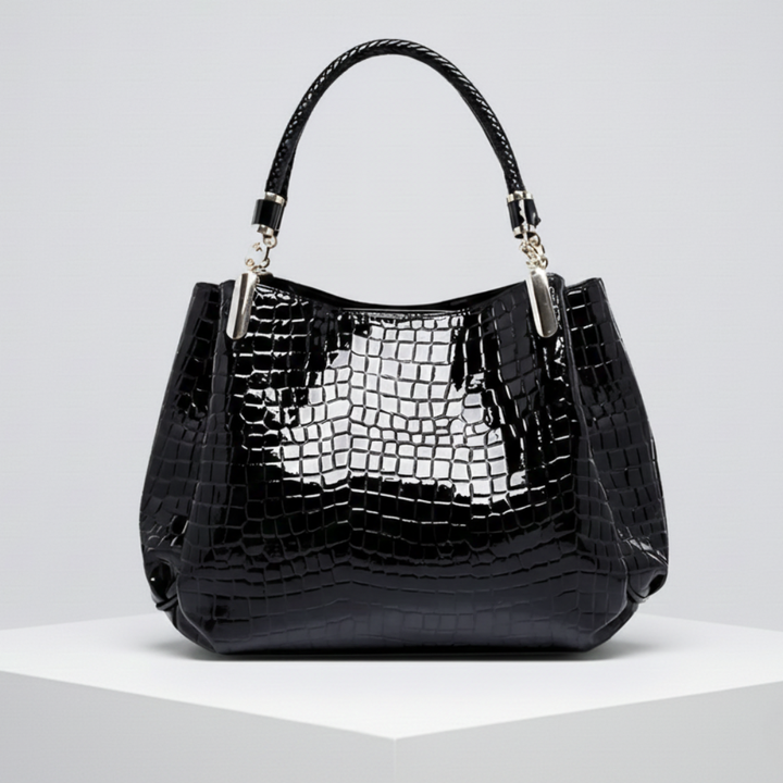 Lusso Milano - Crocodile Leather Shoulder Bag