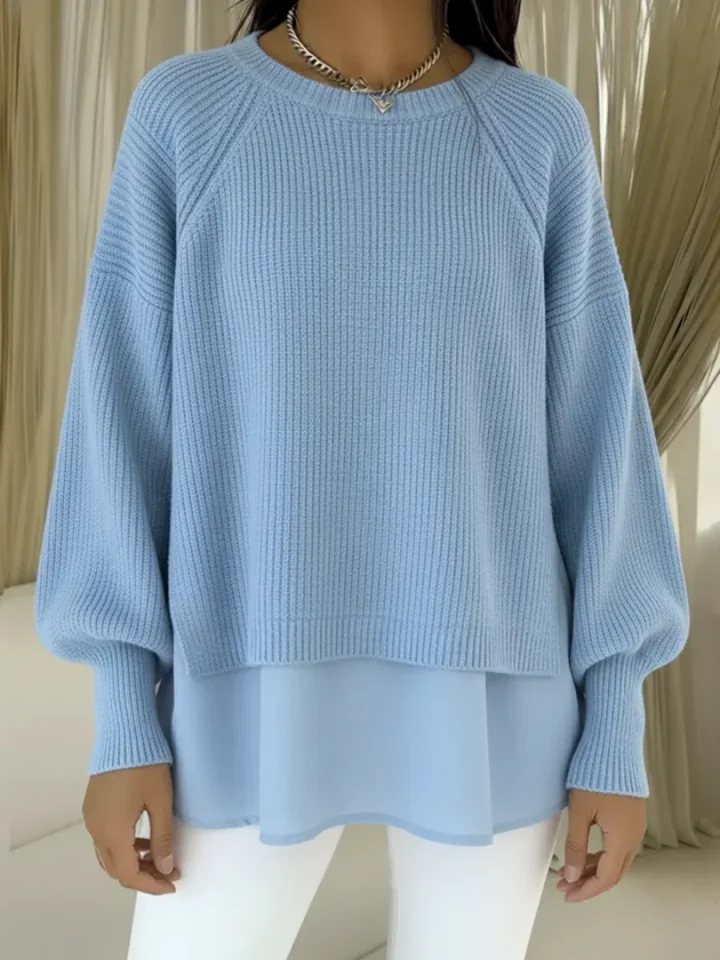 Casilda | Two-Piece Effect Sweater