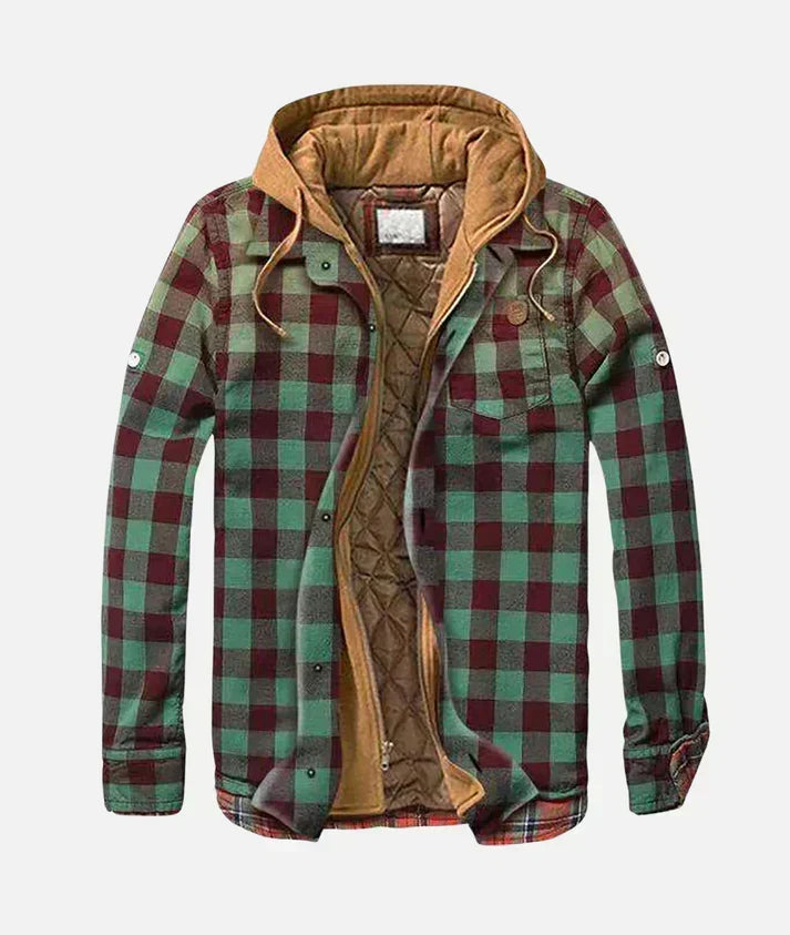 Varel | Checkered Patchwork Jacket