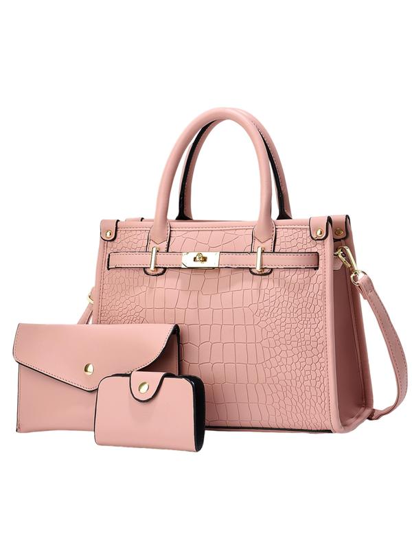 Bella Borsa - Crocodile-Embossed Crossbody Bag