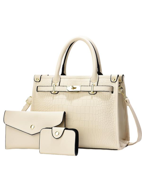 Bella Borsa - Crocodile-Embossed Crossbody Bag