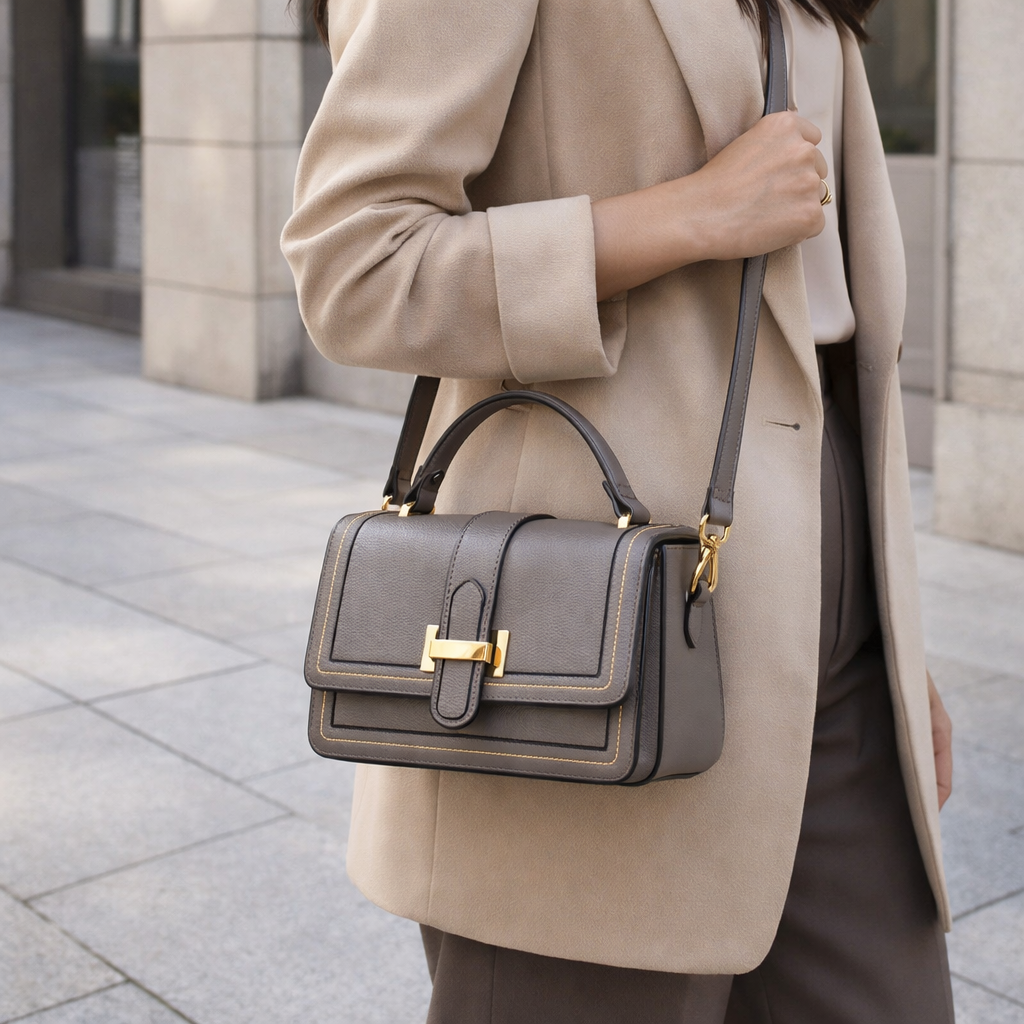 Luna Paris - Elegant Leather Handbag
