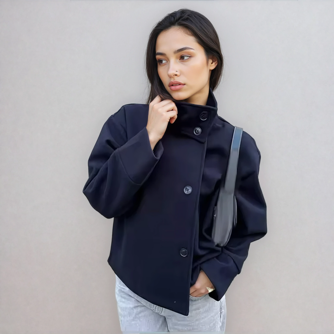Stand Collar Women&