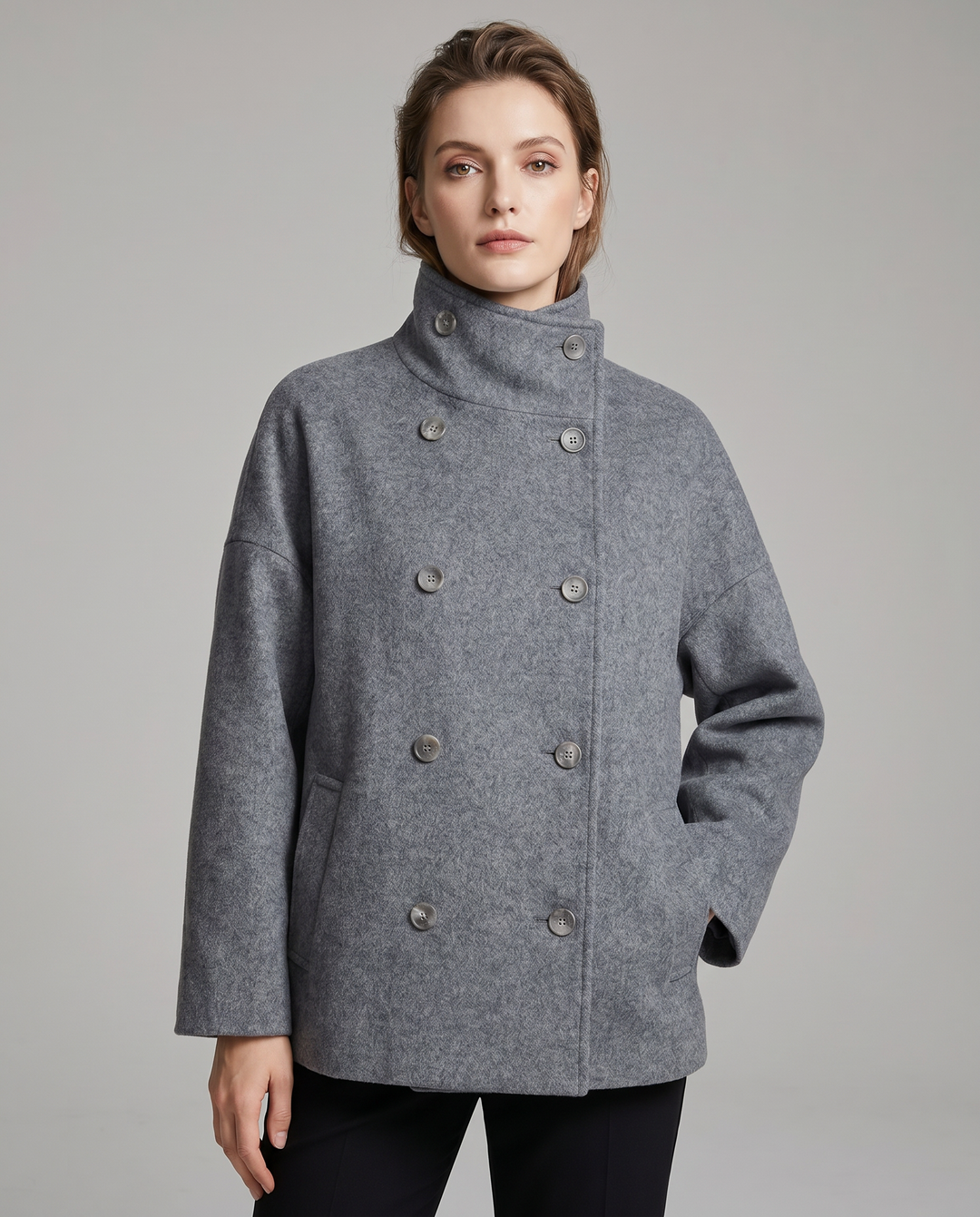 Stand Collar Women&
