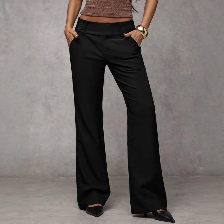 Monclair™ | Tailored Straight-Leg Pants