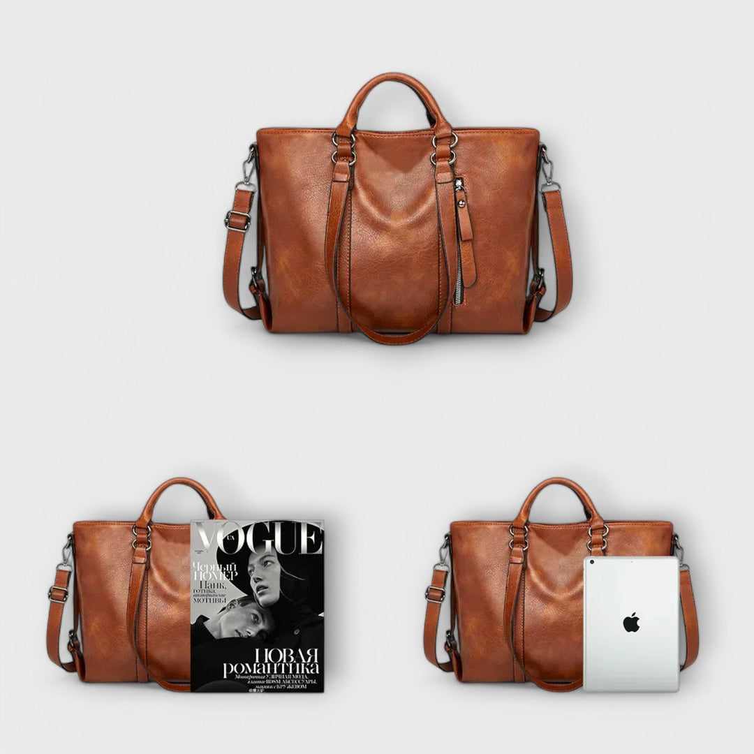 Olívia - Large Leather Handbag