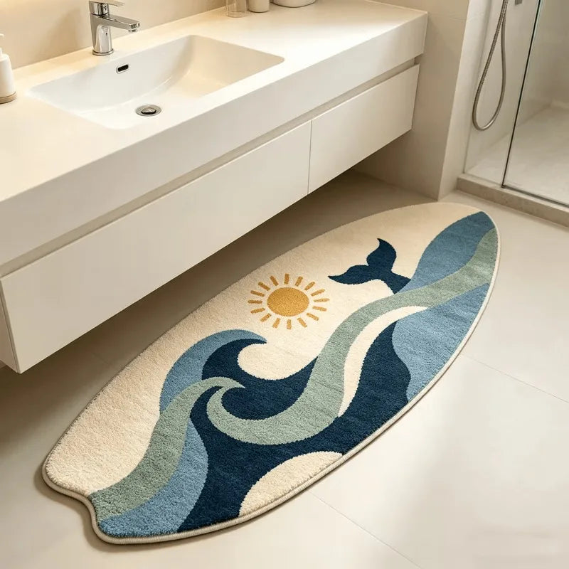 Whale Wave Rug