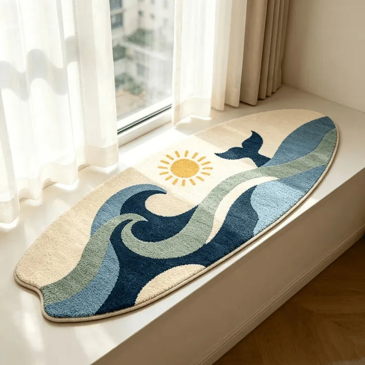 Whale Wave Rug
