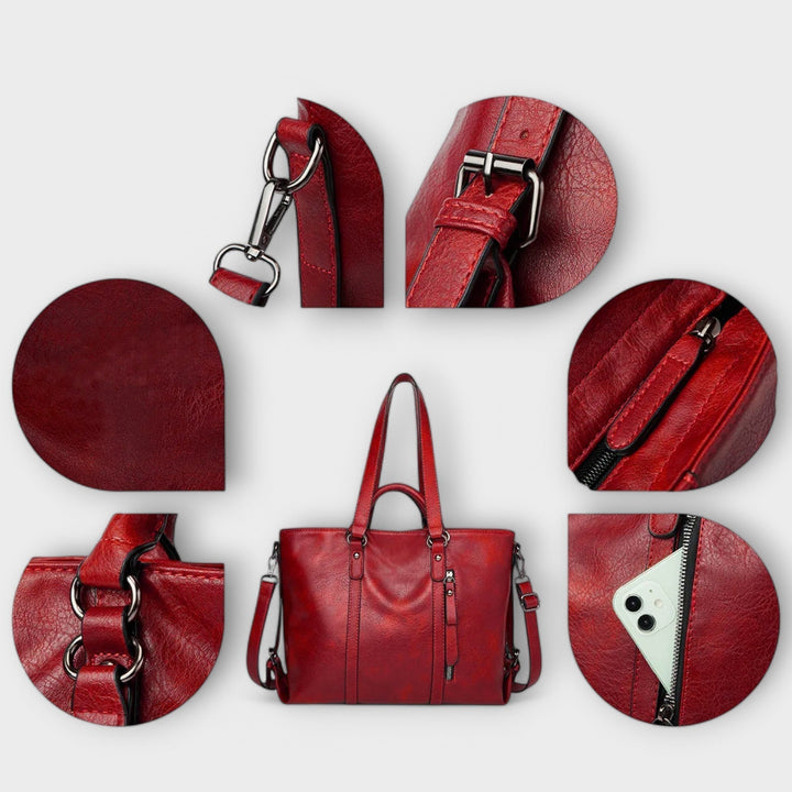 Olívia - Large Leather Handbag