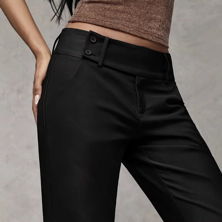 Monclair™ | Tailored Straight-Leg Pants