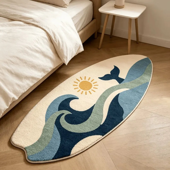 Whale Wave Rug