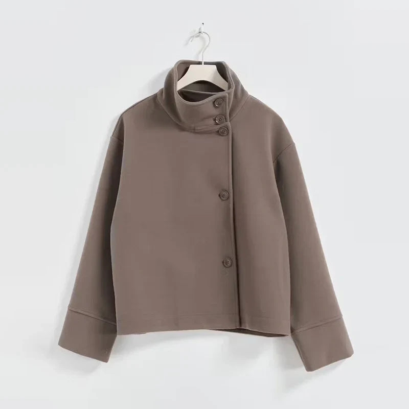 Stand Collar Women&