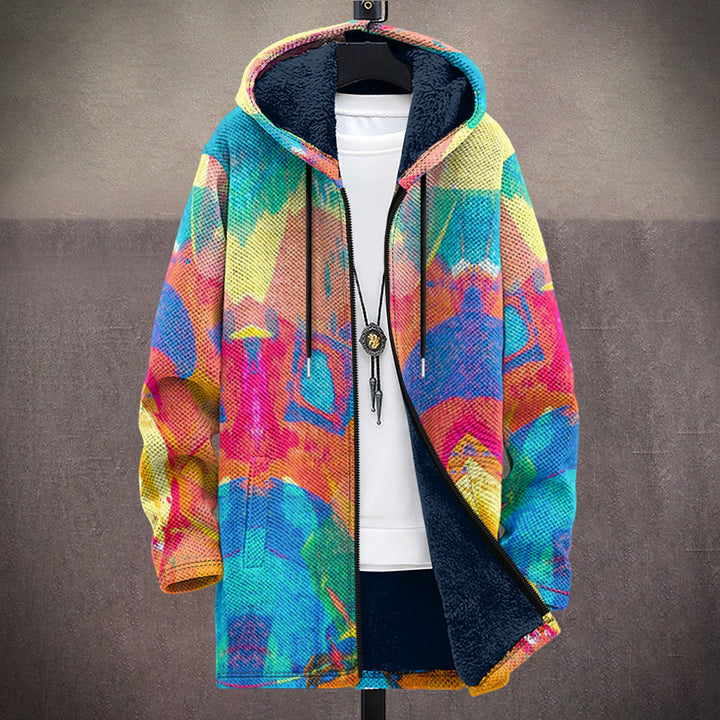 Tiarna™ | Luxe cardigan with artistic inspiration