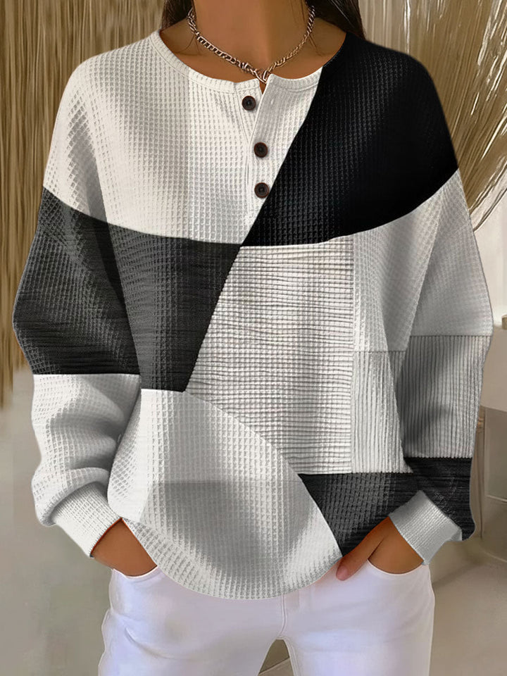 Consuelo | Double Layer Textured Sweater