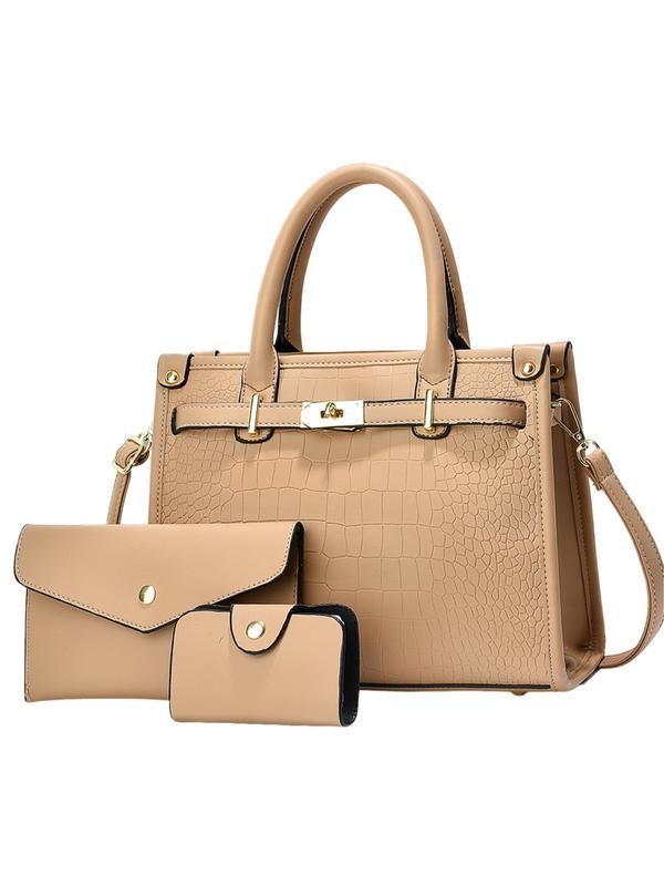 Bella Borsa - Crocodile-Embossed Crossbody Bag