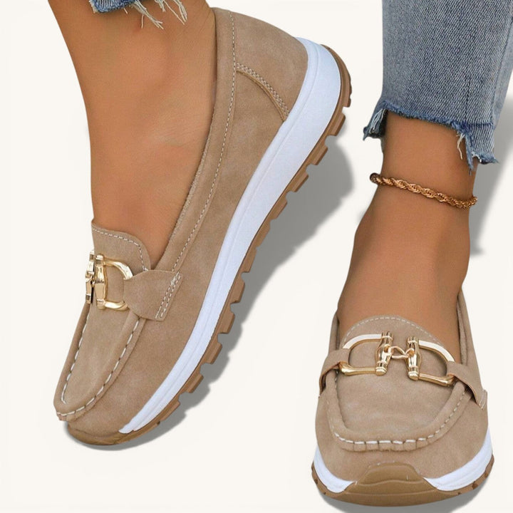 Daniela | Platform Loafers with Buckle