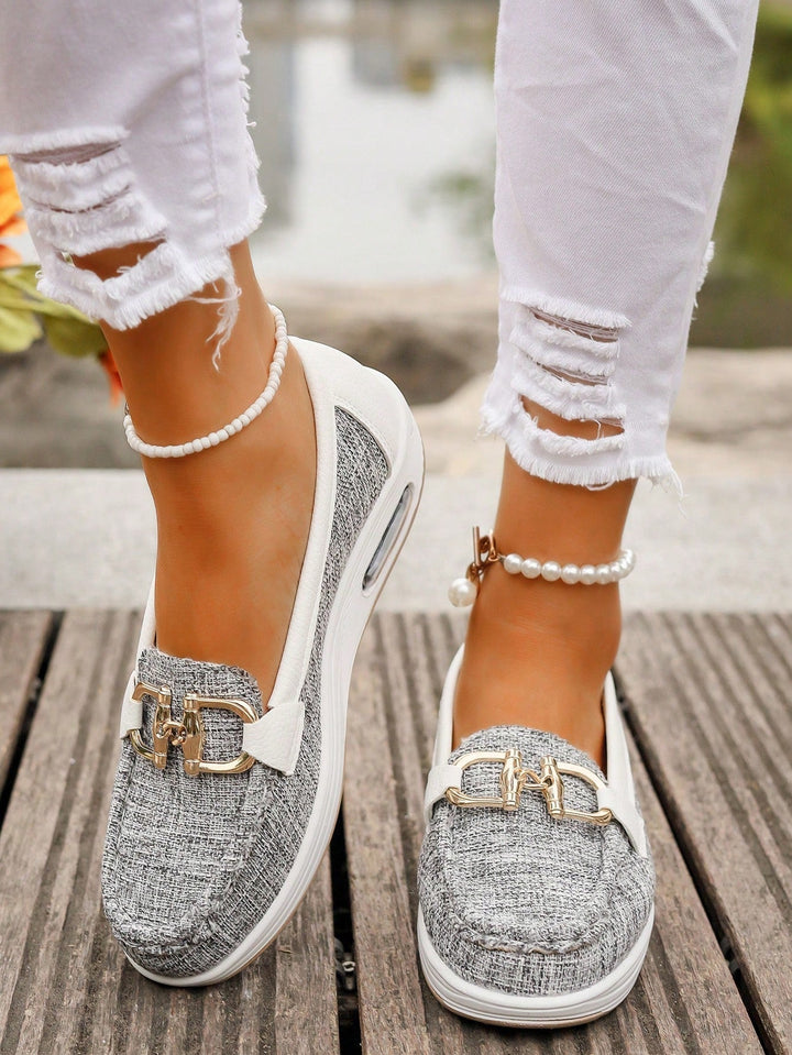 Daniela | Platform Loafers with Buckle
