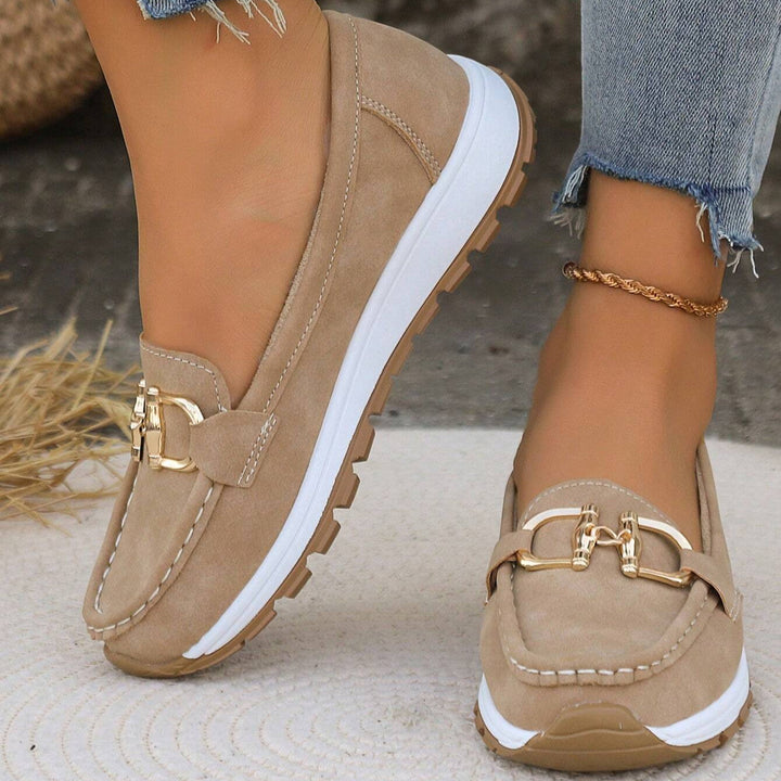 Daniela | Platform Loafers with Buckle
