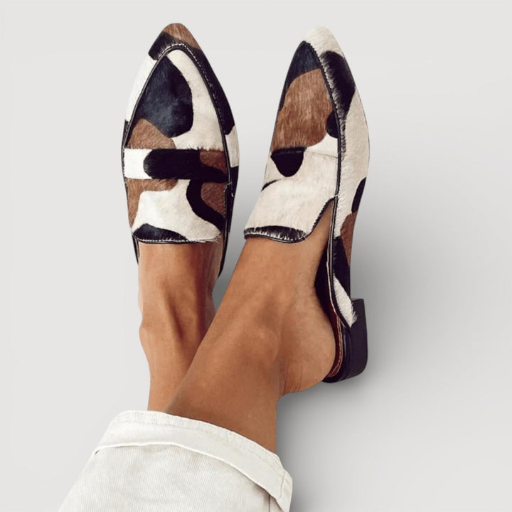 Maria | Comfort Loafers in Cow Print