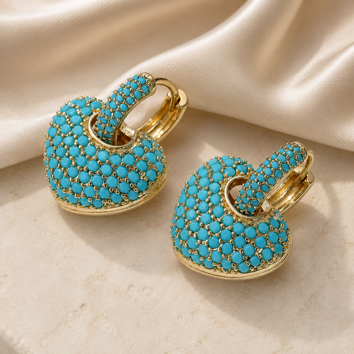 Agnès - Turquoise Sparkle