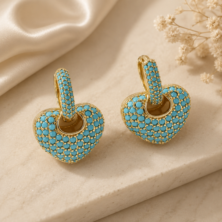 Agnès - Turquoise Sparkle