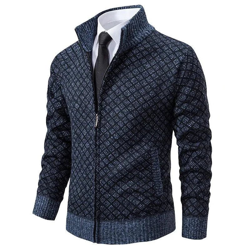 Tobias™ – High Neck Zipper Sweater