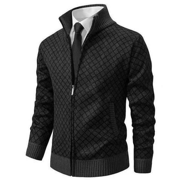 Tobias™ – High Neck Zipper Sweater