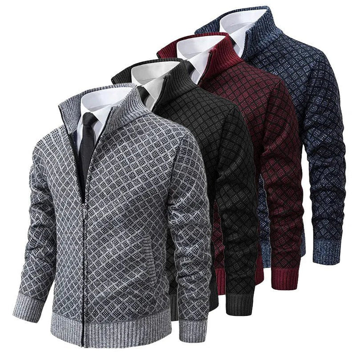 Tobias™ – High Neck Zipper Sweater