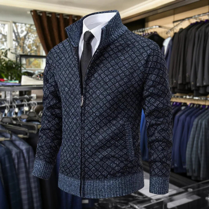 Tobias™ – High Neck Zipper Sweater