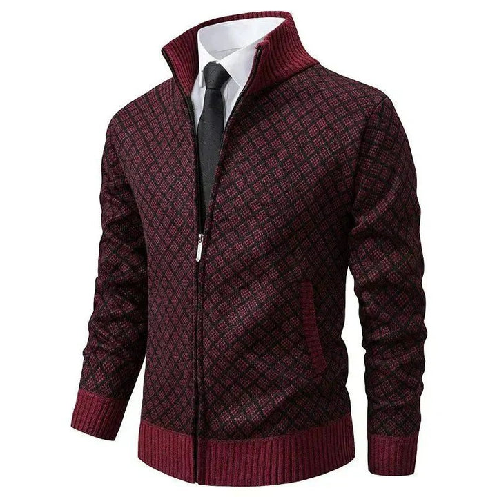 Tobias™ – High Neck Zipper Sweater